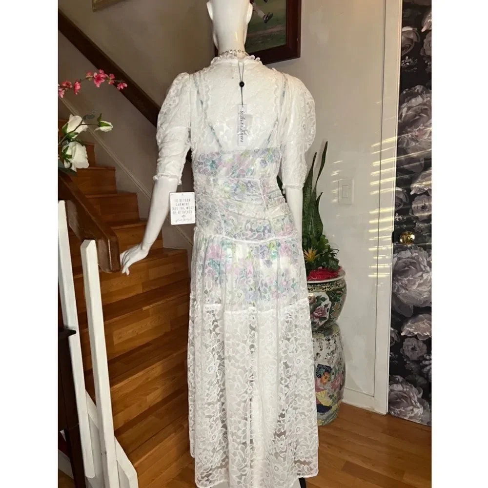 Free People Lorette Midi Dress x For Love & Lemons